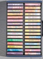 32 Muziekcassettes - TOP HITS, DANCE TRAIN, BEST DANCE, Ophalen, Gebruikt, Techno of Trance, Boxset