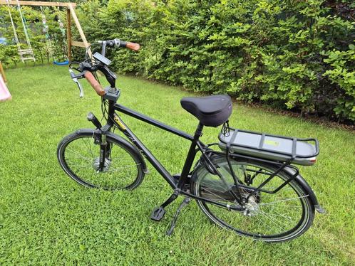 Elektrische herenfiets Beaufort, Fietsen en Brommers, Elektrische fietsen, Gebruikt, Overige merken, 50 km per accu of meer, Ophalen of Verzenden