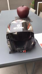 Shark motorhelm, Fietsen en Brommers, Brommerhelmen, Ophalen, Zo goed als nieuw, Medium