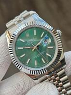 Rolex datejust munt groen, Handtassen en Accessoires, Horloges | Dames, Ophalen of Verzenden, Nieuw, Polshorloge, Rolex