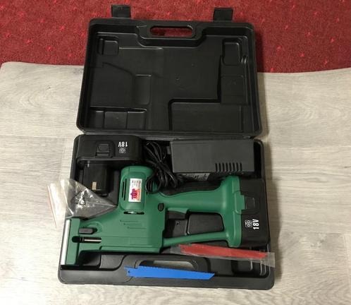 Scie Sabre / Sauteuse sans fil + 2 Batteries., Doe-het-zelf en Bouw, Gereedschap | Zaagmachines, Zo goed als nieuw, Reciprozaag