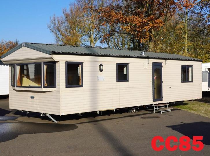 Keurige Willerby Rio chalet met dubbel glas te koop, Caravans en Kamperen, Stacaravans, tot en met 4, Ophalen