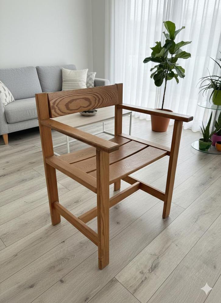 Chaise design d'Edvin Helsen, Maison & Meubles, Tables | Dessertes, Comme neuf, Enlèvement ou Envoi