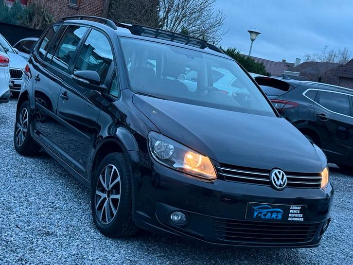 VW TOURAN 1.6 TDI //7PLACES// TOIT PANO//, Autos, Volkswagen, Entreprise, Touran, ABS, Airbags, Air conditionné, Verrouillage central
