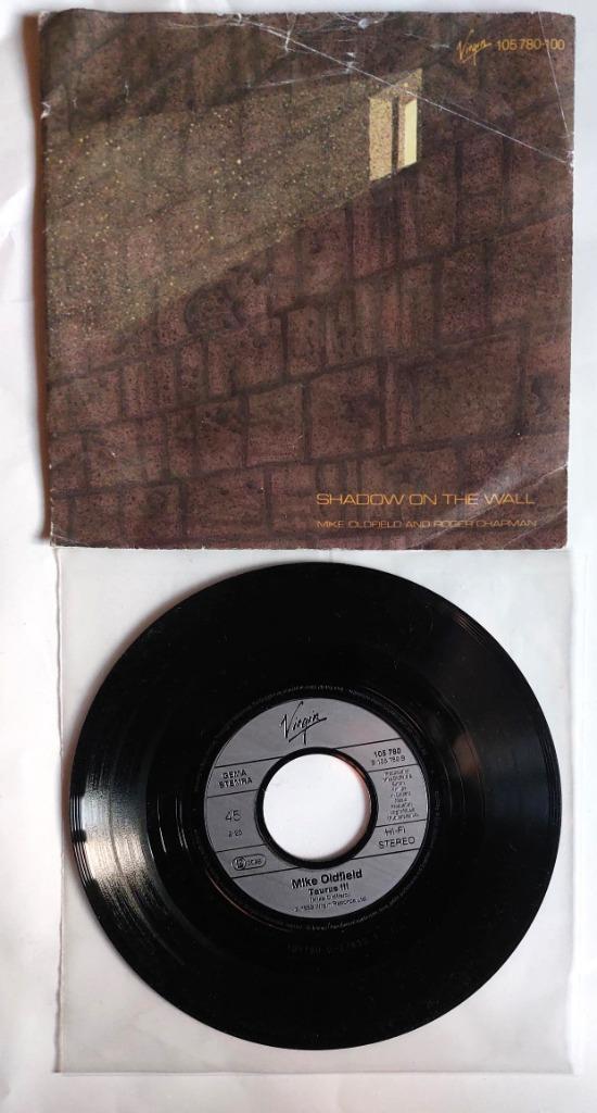 7" Mike Oldfield And Roger Chapman – Shadow On The Wall, Cd's en Dvd's, Vinyl Singles, Single, Pop, Ophalen of Verzenden