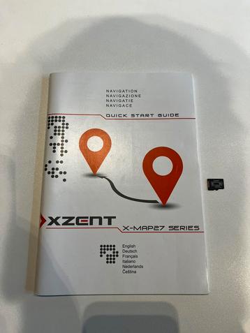 Xzent x-map27 camper gps SDkaart