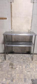 Roestvrijstalen tafel of plank, Zakelijke goederen, Horeca | Meubilair en Inrichting, Ophalen