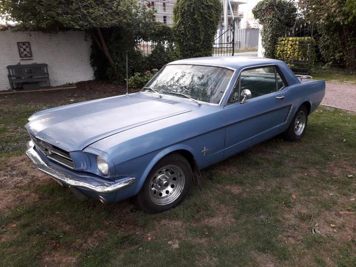 Voor Mustang, Auto's, Ford, Bedrijf, Mustang, Radio, Benzine, Coupé, 2 deurs, Automaat, Blauw, Blauw, Leder, Ophalen