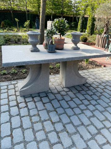 Antiek arduinen tuintafel, Enlèvement, Utilisé, Rectangulaire