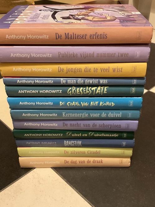 Grote verzameling boeken Anthony Horowitz, Boeken, Kinderboeken | Jeugd | 13 jaar en ouder, Gelezen, Ophalen of Verzenden