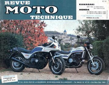 Revue Moto technique 51 - Kawasaki, Honda