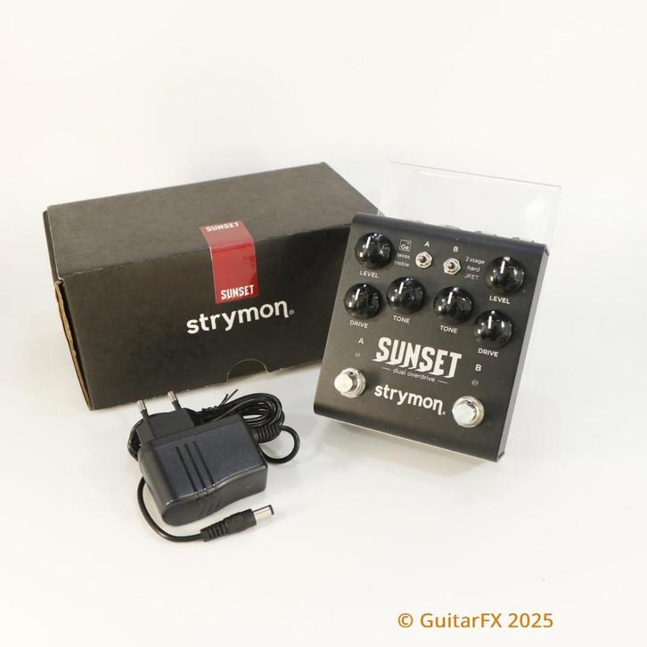 Strymon Sunset Dual Overdrive (s/n S21-83461, Limited Editio, Muziek en Instrumenten, Effecten, Gebruikt, Ophalen of Verzenden