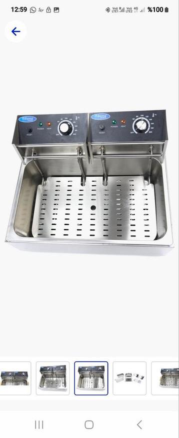 Friteuse professionel beschikbaar voor biedingen