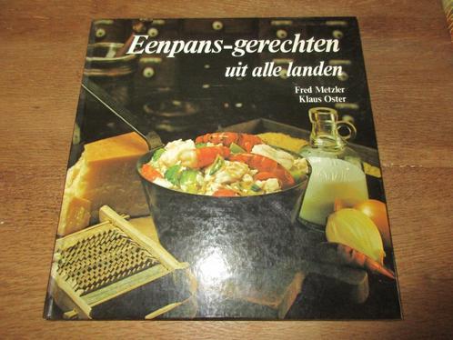 EENPANSGERECHTEN UIT ALLE LANDEN - ZIE AFBEELDINGEN, Boeken, Kookboeken, Zo goed als nieuw, Overige gebieden, Ophalen of Verzenden