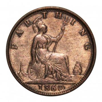 Reine Victoria (1838 - 1901) 1 farthing 1860