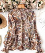 Blouse maat XL, Kleding | Dames, Ophalen of Verzenden, Nieuw, Maat 46/48 (XL) of groter, Beige