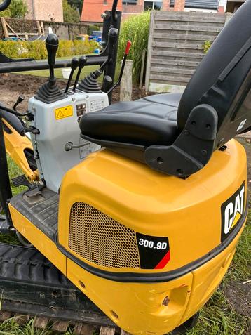 CAT 300.9 d, Enlèvement, Excavatrice