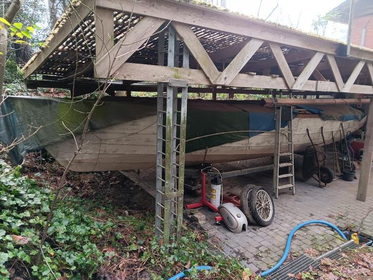 GRATIS verder af te werken Warship 1010. ook als sloep., Watersport en Boten, Kajuitzeilboten en Zeiljachten, Nieuw, Hout, Ophalen