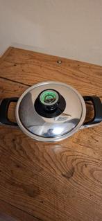 Petite casserole AMC Dia 16 cm, Maison & Meubles, Inox, Comme neuf, Enlèvement, Plaque céramique