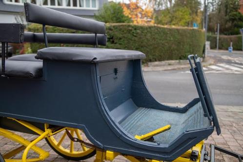 VOITURE ATTELAGE CHEVAL, Dieren en Toebehoren, Rijtuigen en Koetsen, Gebruikt, Wagonette, Paard