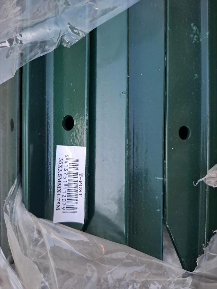 Promo! Nieuwe goedkope tuinpalen, T-palen 175cm lang, Jardin & Terrasse, Poteaux, Poutres & Planches, Neuf, Poteaux, Enlèvement