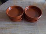 Série de ramequins (6) bruns en céramique., Neuf, Céramique, Enlèvement, Autres styles