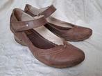 Lederen gesloten sandalen, Ophalen of Verzenden, Zo goed als nieuw, Bruin
