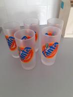 5 fanta glazen, Ophalen of Verzenden, Zo goed als nieuw