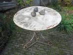 Decoratieve tuintafel, Tuin en Terras, Ophalen, Gebruikt, Rond, Metaal