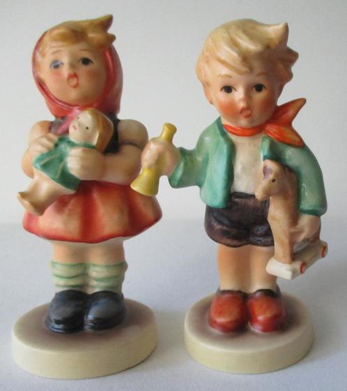 M I Hummel: 239-B+239-C Setje -TMK-4 -1964-1972, Verzamelen, Beelden en Beeldjes, Zo goed als nieuw, Hummel, Verzenden