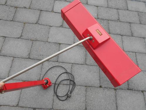 Industriële tafellamp fluorescent jaren 70 design, Huis en Inrichting, Lampen | Tafellampen, Zo goed als nieuw, 75 cm of meer