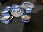 Koffieservies - Washington Old Willow made in England, Antiek en Kunst, Antiek | Servies compleet, Ophalen