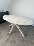 Eetafel 6pers. 190x90cm, Huis en Inrichting, Tafels | Eettafels, Ophalen, Zo goed als nieuw