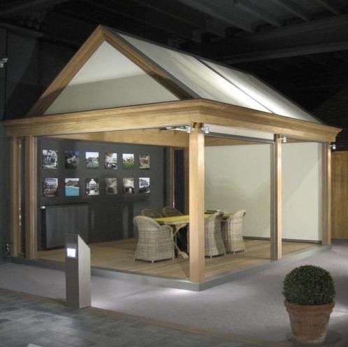 Houten overkapping/bijgebouw, Doe-het-zelf en Bouw, Hout en Planken, Zo goed als nieuw, Overige typen, Overige houtsoorten, Ophalen