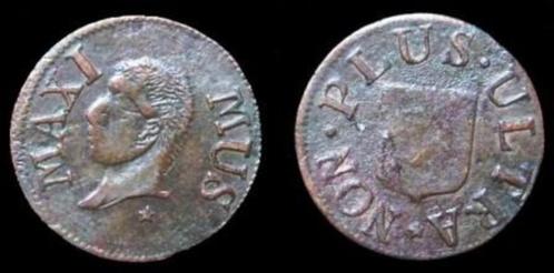 Jeton Maximus Non Plus Ultra - Liard de Lille Francia 1827, Timbres & Monnaies, Pièces & Médailles, Enlèvement ou Envoi