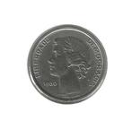 Portugal, 25 Escudos 1980., Ophalen of Verzenden, Overige landen, Losse munt