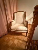 Louis XVI Bergere fauteuil, Ophalen, Zo goed als nieuw, Hout, Antiek
