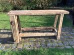 Oude eiken werkbank, Doe-het-zelf en Bouw, Werkbanken, Ophalen, Gebruikt