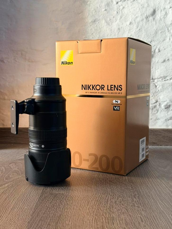 Nikon AF-S 70-200mm f/2.8G ED VR II – uitstekende staat, Audio, Tv en Foto, Foto | Lenzen en Objectieven, Zo goed als nieuw, Telelens