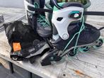 Skeelers met bescherming, Sport en Fitness, Zo goed als nieuw, Inline skates 4 wielen, Dames, Ophalen