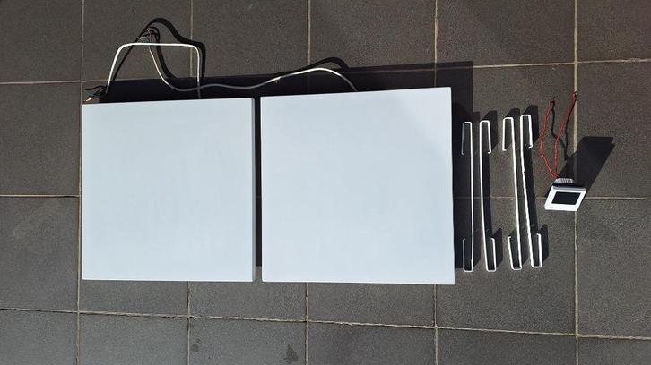 Verwarmingspanelen infrarood, Doe-het-zelf en Bouw, Verwarming en Radiatoren, Gebruikt, Overige typen, 200 tot 500 watt, 30 tot 80 cm