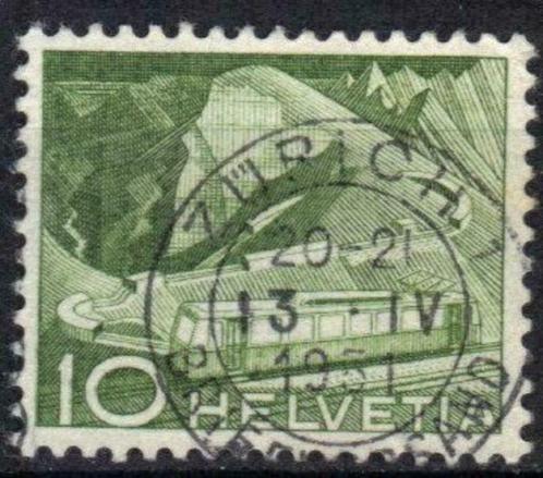 Zwitserland 1949 - Yvert 483 - Techniek en Gebouwen (ST), Postzegels en Munten, Postzegels | Europa | Zwitserland, Gestempeld
