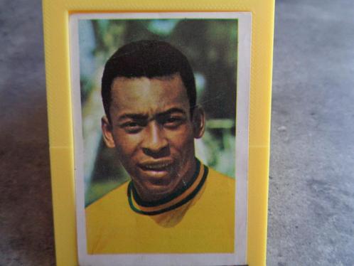 VOETBAL  VANDERHOUT  ED.   WK MEXICO 70 WORLD CUP  PELE enke, Hobby en Vrije tijd, Stickers en Plaatjes, Ophalen of Verzenden