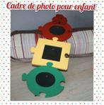 Cadre de photos pour enfant-forme de puzzle, Ophalen of Verzenden, Gebruikt, Wanddecoratie