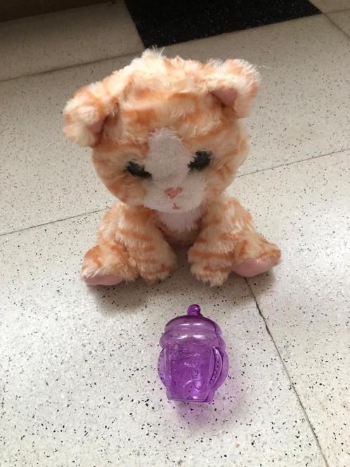 furReal Newborns, kitten, animatronic pluche dier met geluid, Kinderen en Baby's, Speelgoed | Vtech, Gebruikt, 4 tot 6 jaar, Ophalen