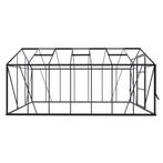 NIEUW Tuinhuis Kate V zwart VG 3mm, Verzenden, Nieuw
