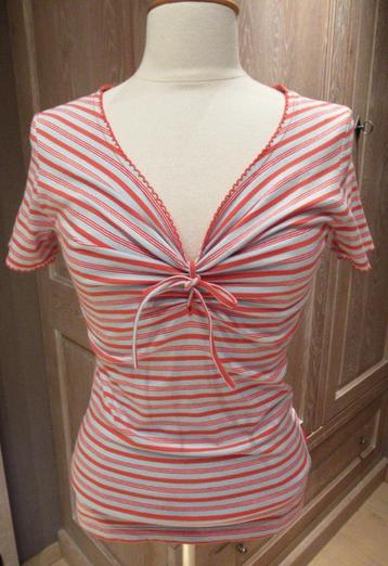 Nieuwe Jackpot top in gestreepte katoen, Medium beschikbaar voor biedingen