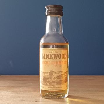 Linkwood 12 year old whisky miniature, Enlèvement ou Envoi, Comme neuf, Autres types