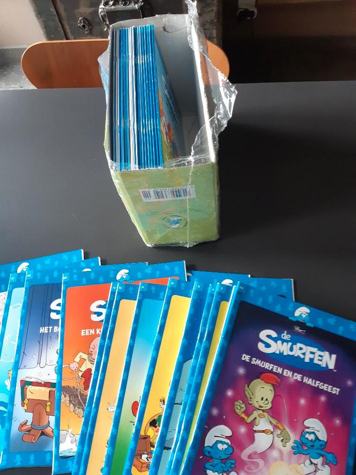 Strips de Smurfen - casette 34 strips stripboeken, Livres, BD, Neuf, Enlèvement ou Envoi