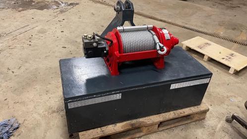 Hydraulische lier 9 Ton 48mtr kabel 14mm KOMPAKT runva, Auto diversen, Auto-accessoires, Nieuw, Ophalen of Verzenden